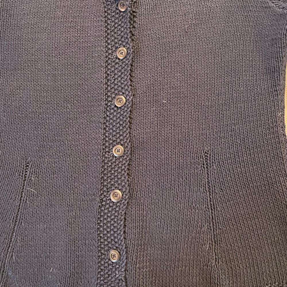 Lauren Ralph Lauren Dark Blue Women's Cardigan - Picture 5 of 6